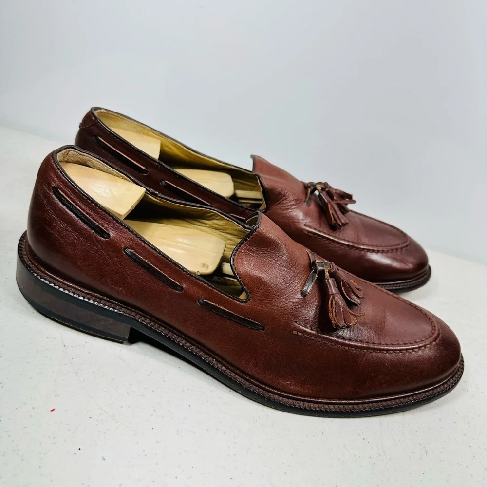 Johnston & Murphy Men's Tassel Loafers size 10,5